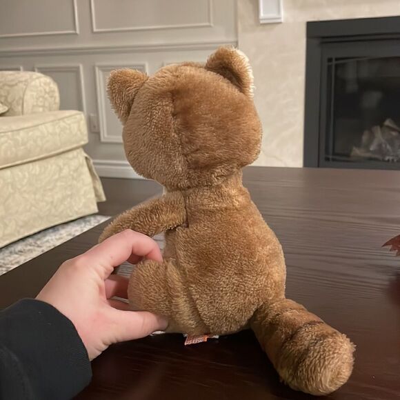 Two 1979 R. Dankin Racoon Stuffed Animals Good Condition 9” tall Vintage 70s - Picture 6 of 15